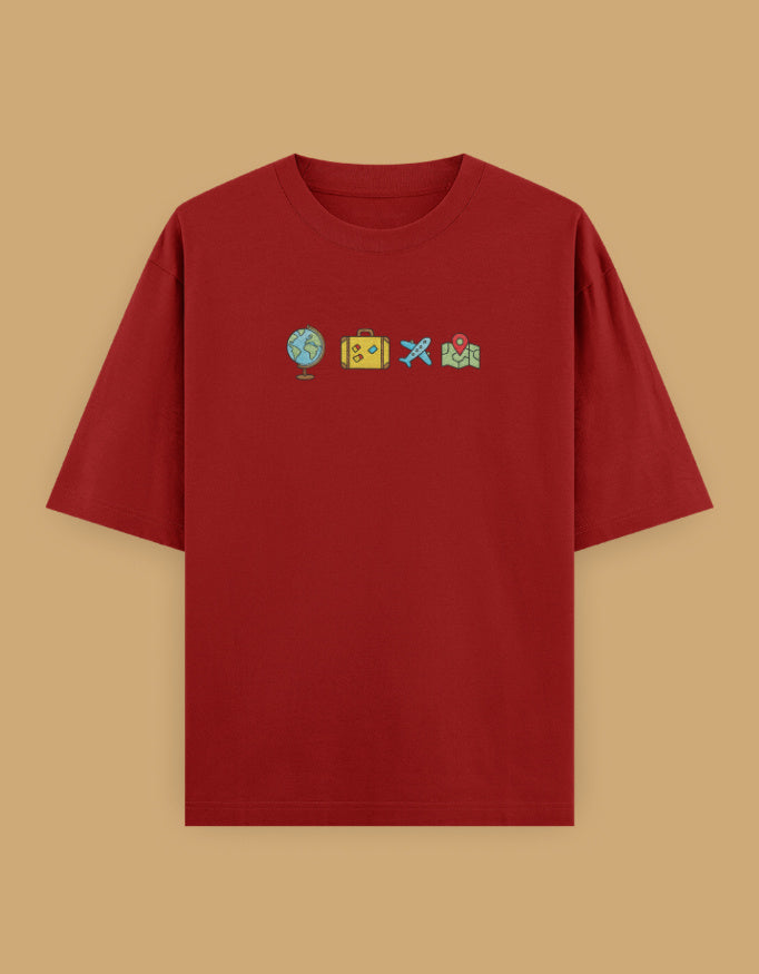 Color_Black Miles & Moments Tee Black Unisex T-Shirt by ItiDharma