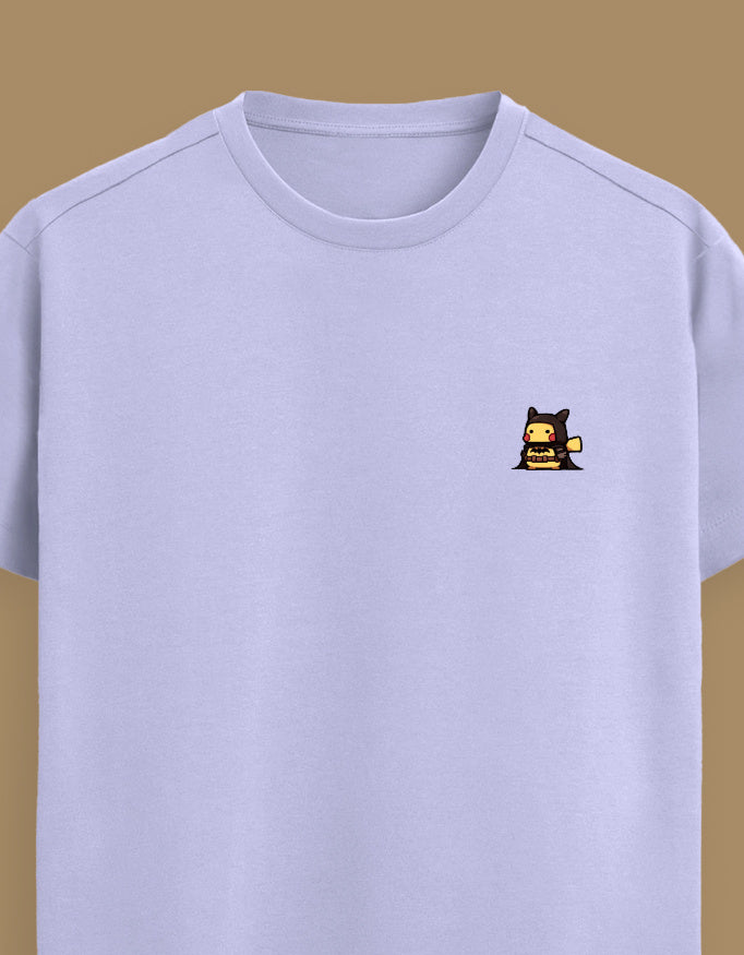 Color_Lavender_Fabric: 100% Supima® cotton — 160 GSM. Ultra-soft, breathable, and made to last.
Fit: Unisex regular fit
Design: Minimal Pikachu embroidery on the left chest