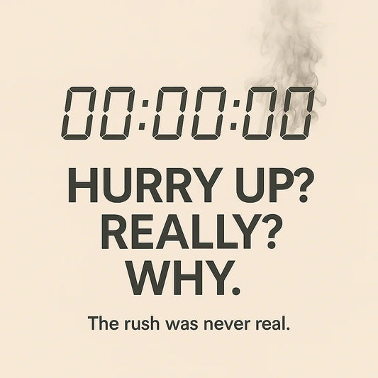 🕰️ Hurry Up, Really? Why? - ItiDharma, Truth about fake urgency, FOMO