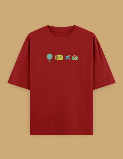 Color_Black Miles & Moments Tee Black Unisex T-Shirt by ItiDharma