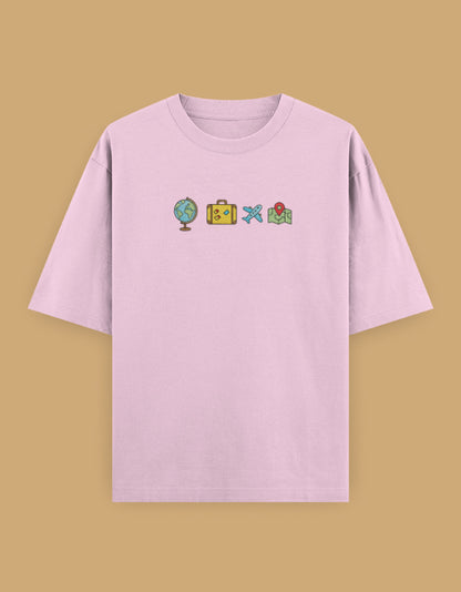 Color_BottleGreen Miles & Moments Tee Bottle Green Unisex T-Shirt by ItiDharma