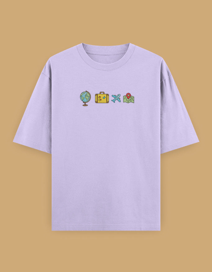 Color_BottleGreen Miles & Moments Tee Bottle Green Unisex T-Shirt by ItiDharma