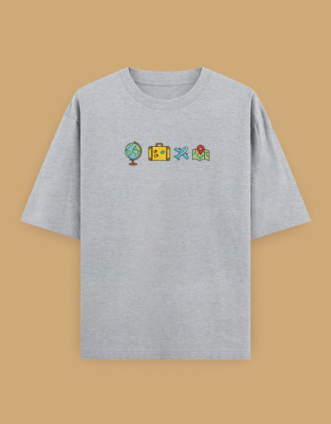 Color_Black Miles & Moments Tee Black Unisex T-Shirt by ItiDharma