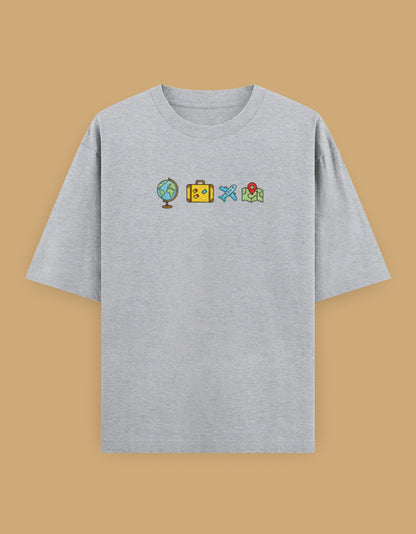 Color_Black Miles & Moments Tee Black Unisex T-Shirt by ItiDharma