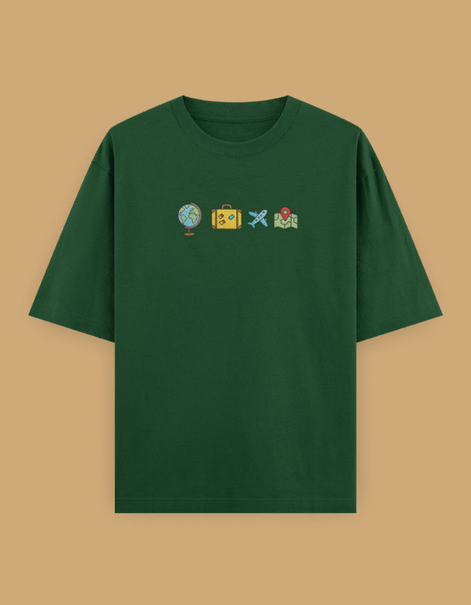 Color_Black Miles & Moments Tee Black Unisex T-Shirt by ItiDharma