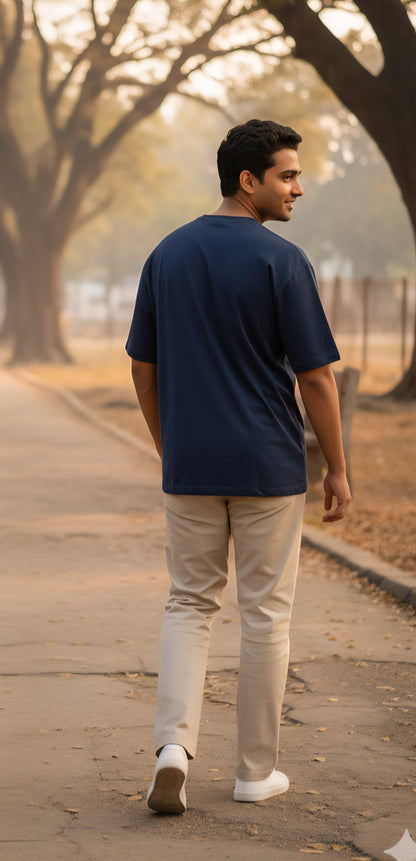 Oversized Terry Tee | Minimal Luxe Series I Heritage collection - ItiDharma